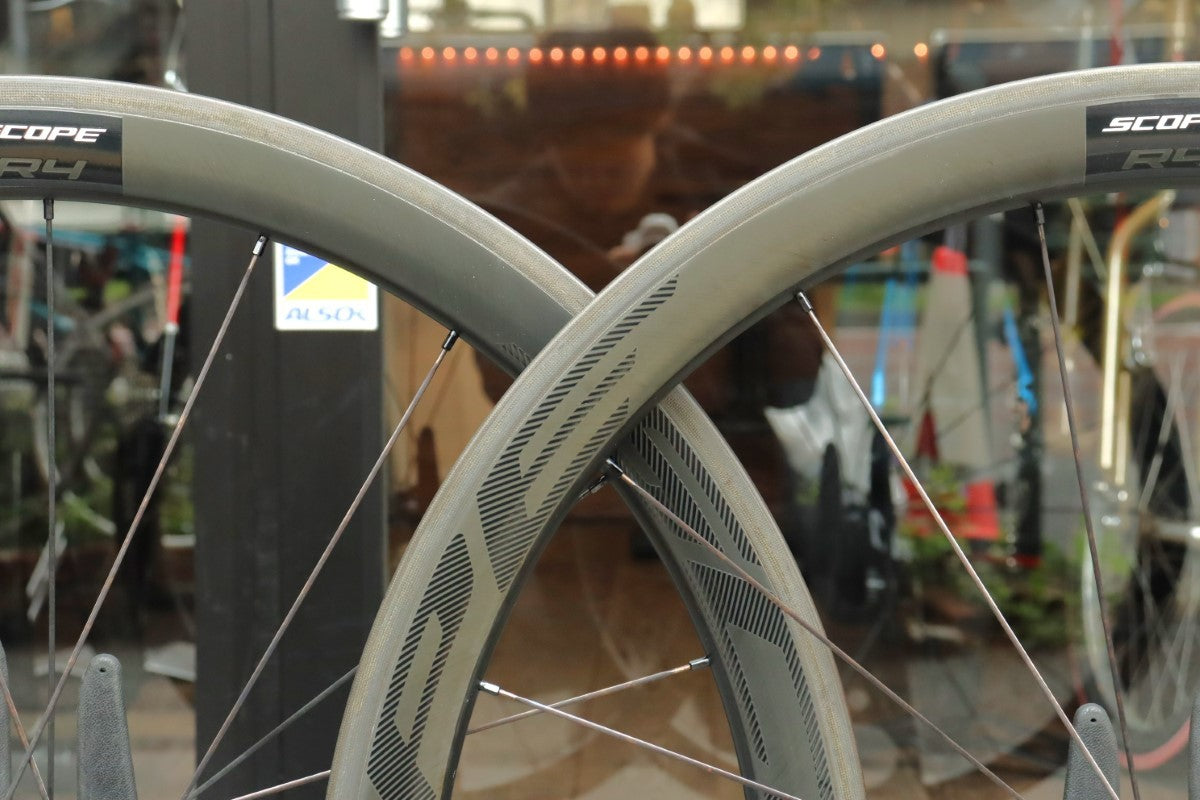 スコープ SCOPE R4 カーボン チューブレス リムブレーキ ホイール