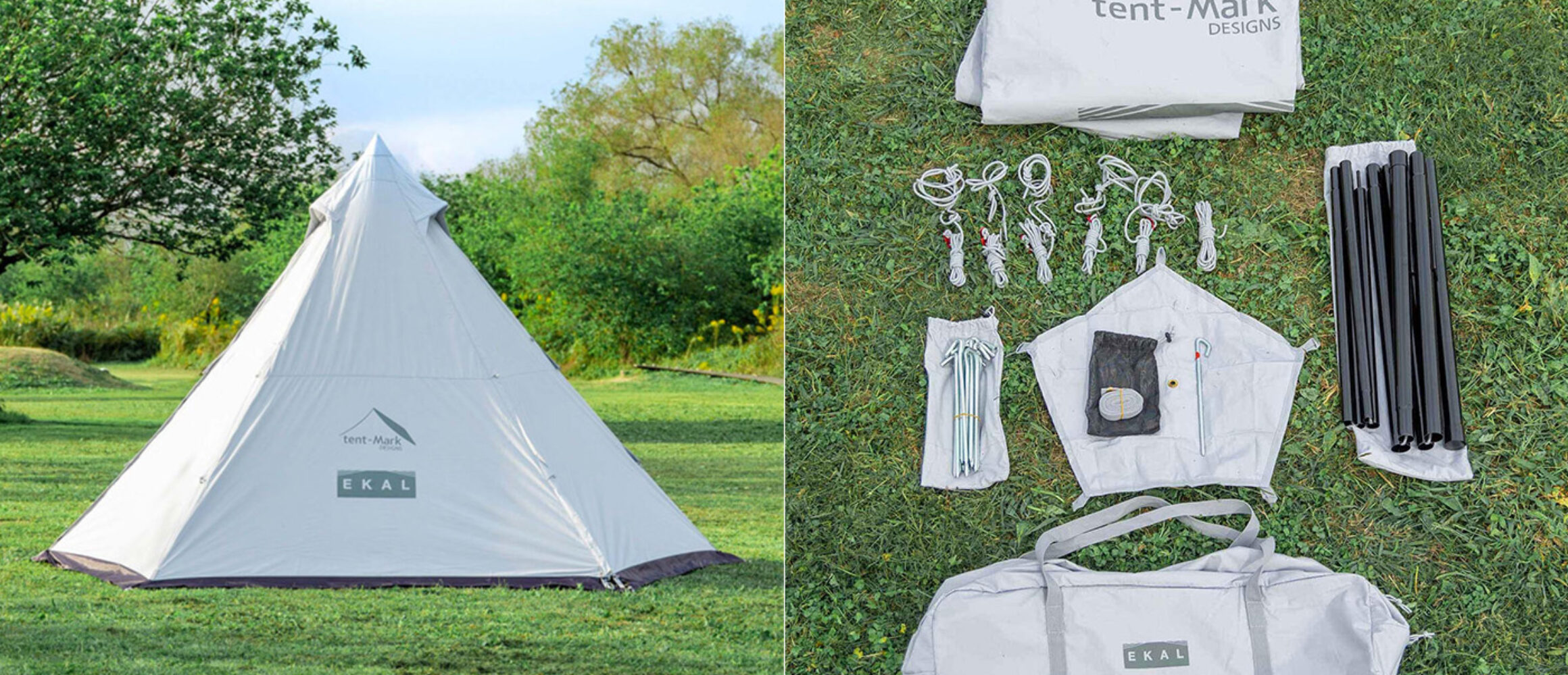 テンマクデザインの名作テント“サーカスTC DX+”が、エカルとのコラボで