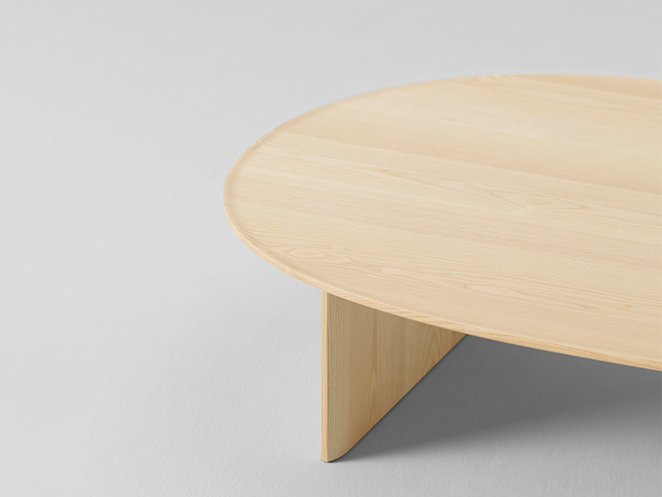 SHOTOコーヒーテーブル125（楕円） | 【公式】マルニ木工オンライン