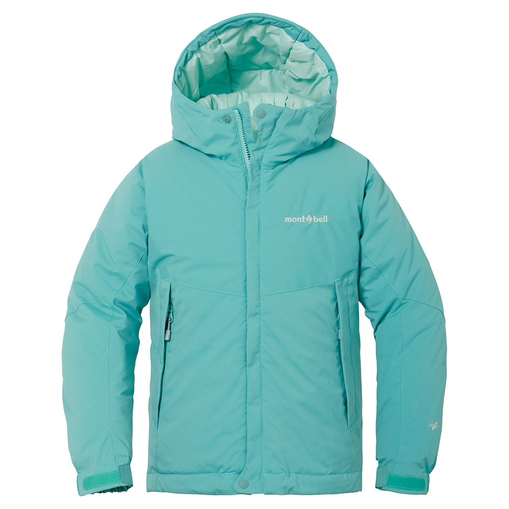 パウダーライト パーカ Kid's 140-160｜モンベル
