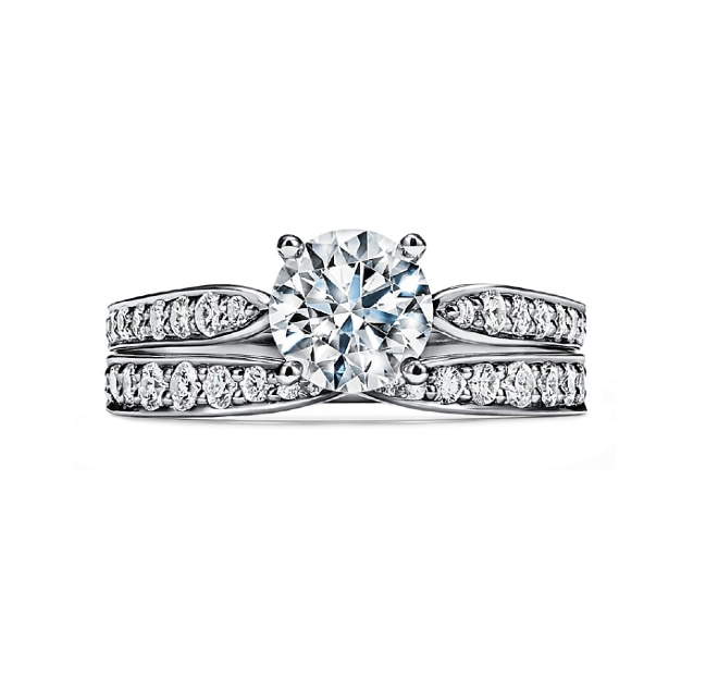 ティファニー ハーモニー エンゲージメント リング ダイヤモンド