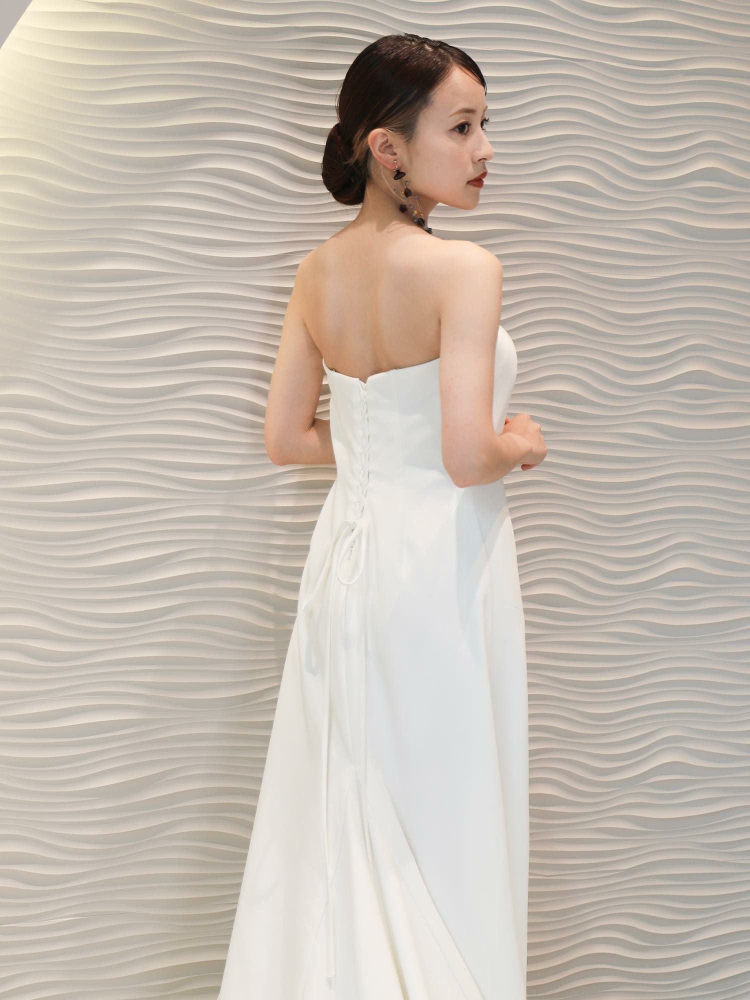 2wayティアードフレアスリーブ スレンダードレス〈PD-WDOR-211