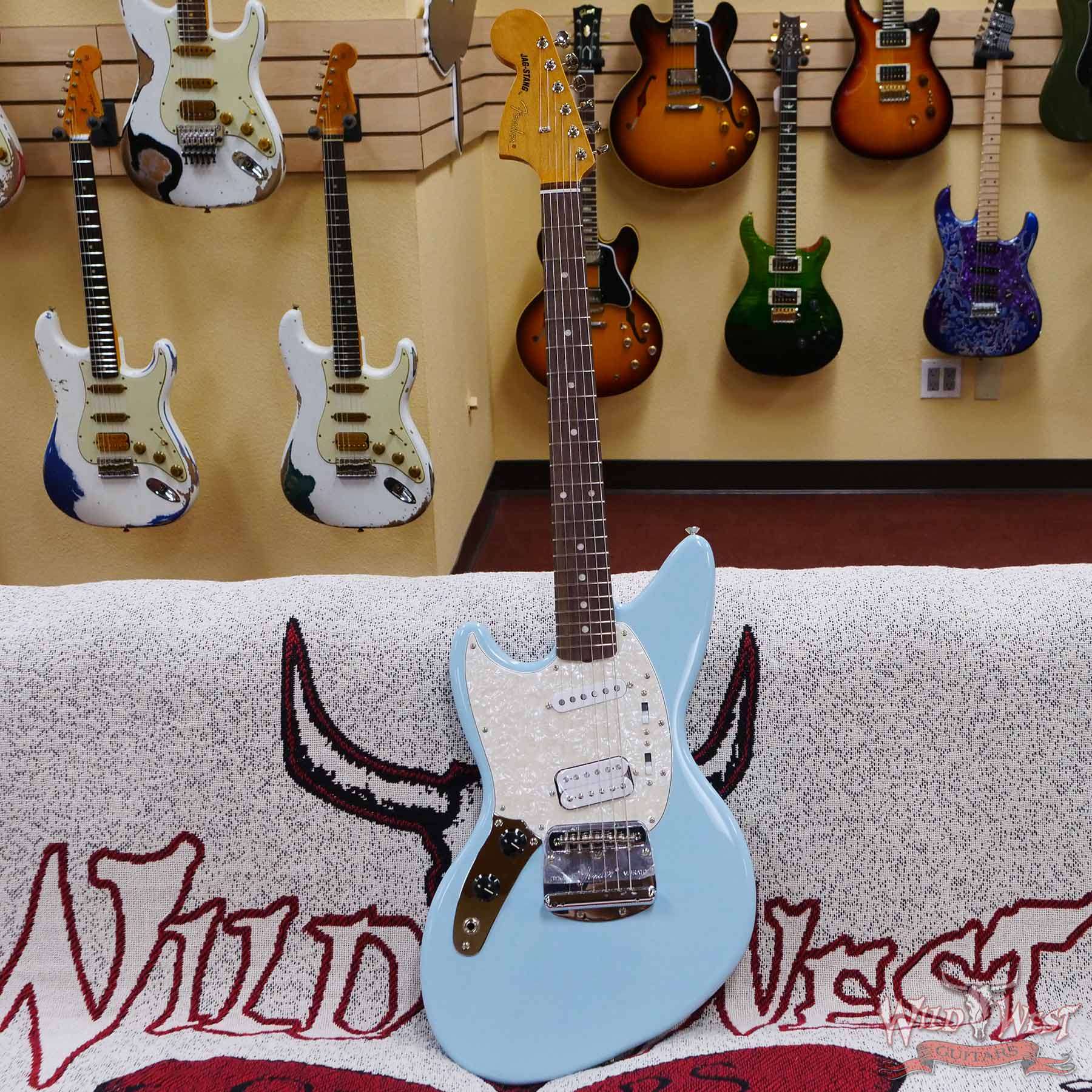 Fender Kurt Cobain Jag-Stang Rosewood Fingerboard Sonic Blue Left