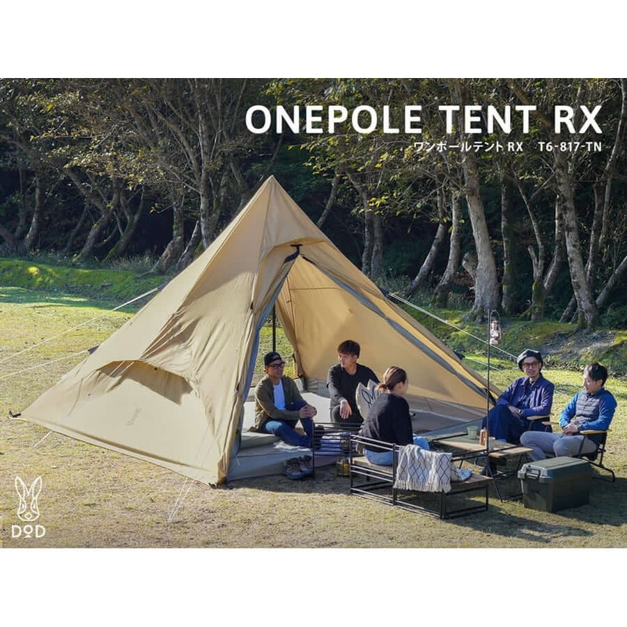DOD - ONE POLE TENT RX(L) T6-817-KH-Quality Foreign Outdoor and