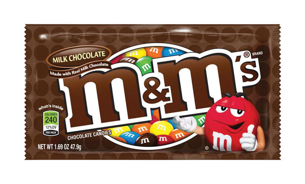M&M'S MILK CHOCOLATE 1.69OZ - Whistle Stop Hobby & Toy