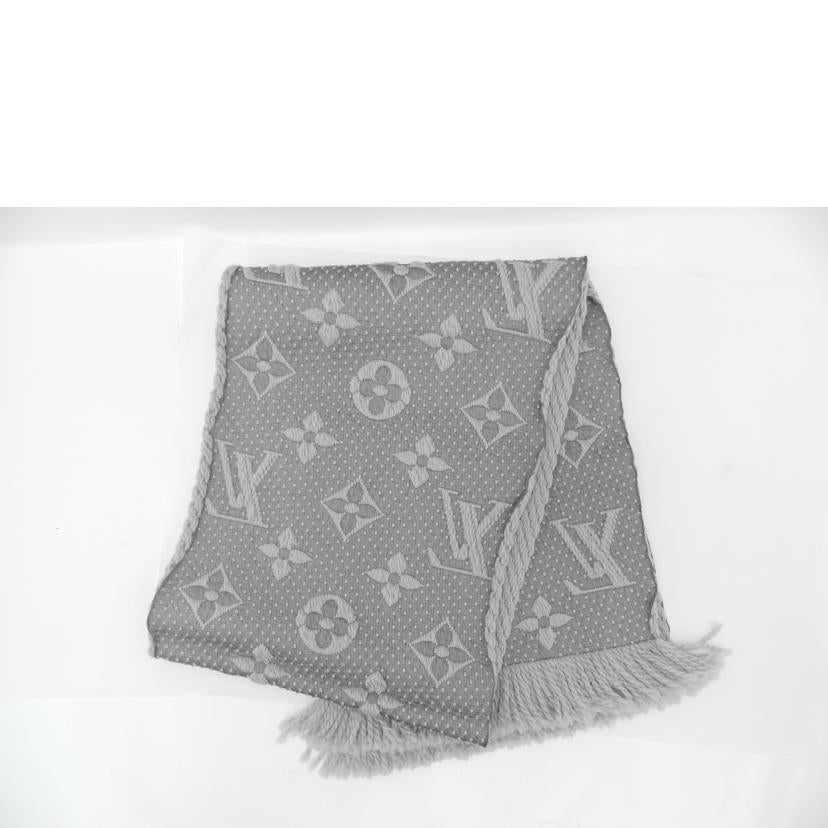 LOUIS VUITTON ルイヴィトン マフラー グレー ウール