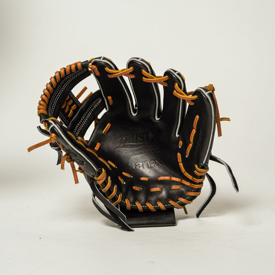 ザナックス】硬式グラブ/内野手用/送料無料/BGH-52615/右投げ/ブラック