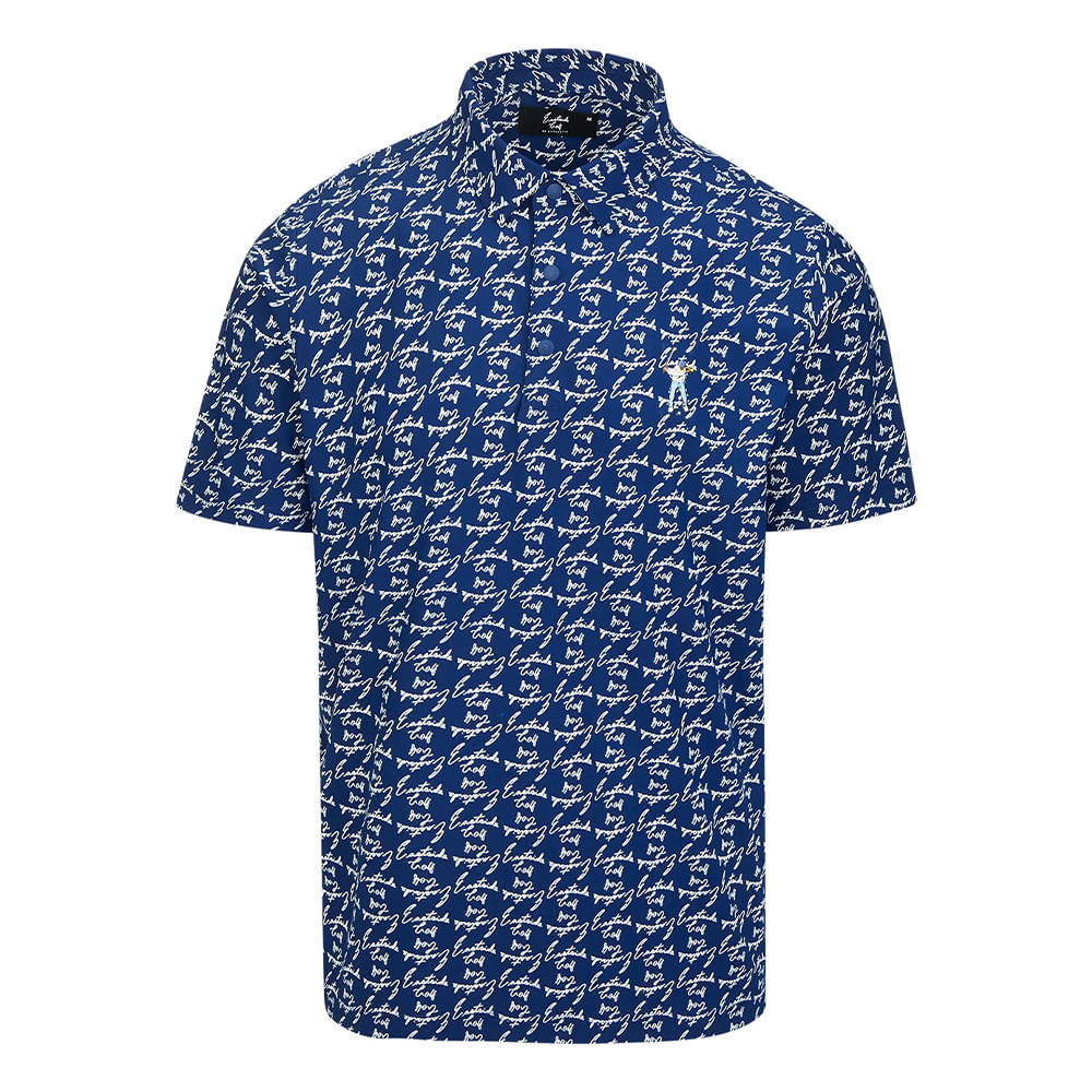Eastside Golf Men's Graphic Pique Polo - Worldwide Golf Shops