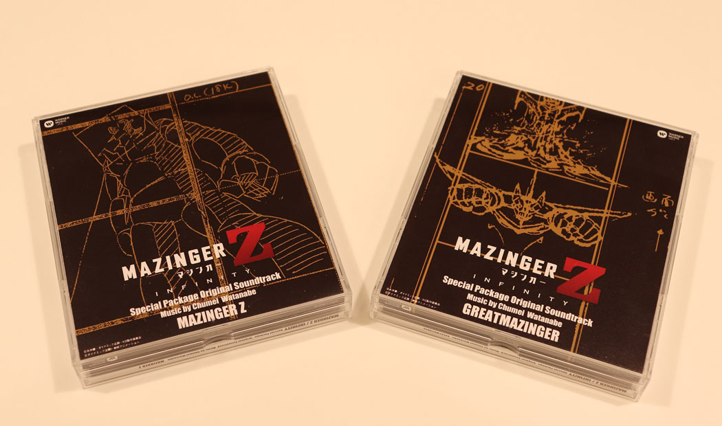 劇場版 マジンガーZ ／ INFINITY」オリジナル・サウンドトラックCD 特