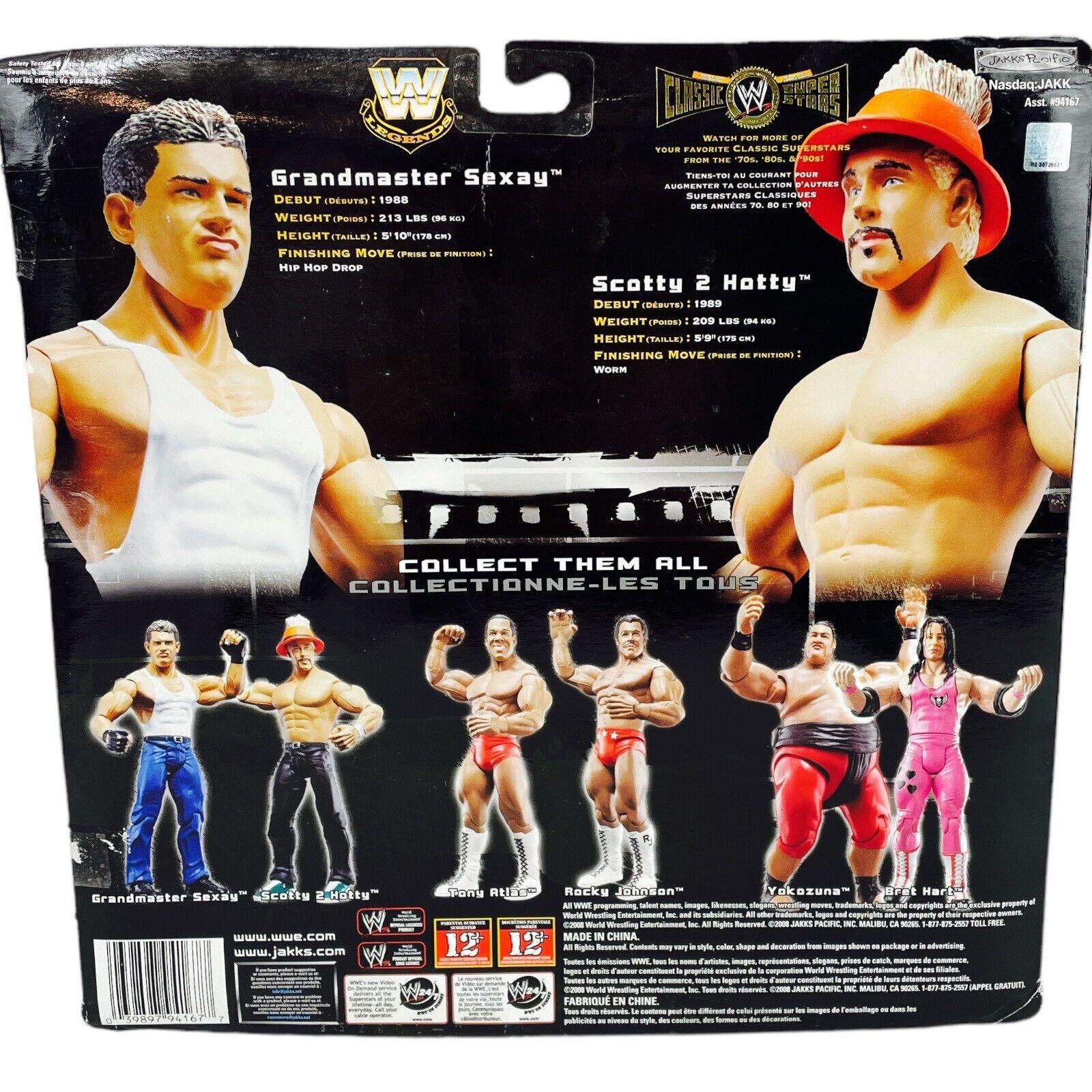 2008 WWE Jakks Pacific Classic Superstars 2-Packs Series 10