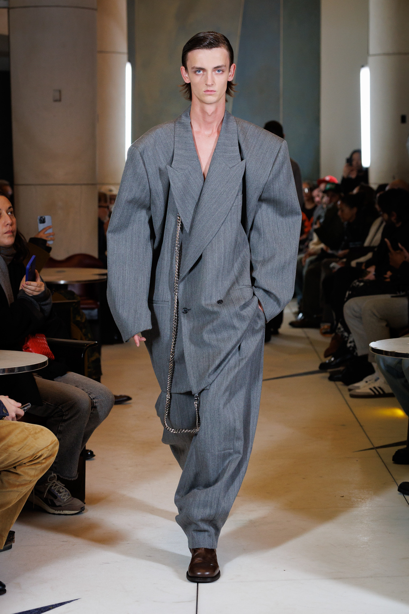 Hed Mayner Brown HED MAYNER CAPE Cape Jacket