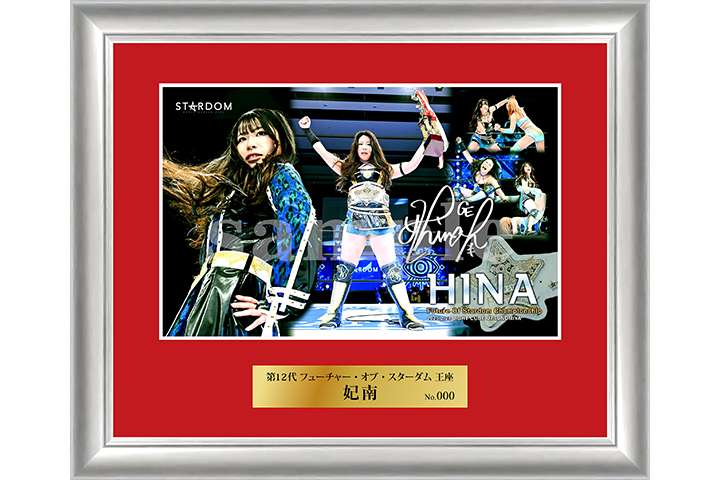 新商品】『妃南直筆サイン入り記念フォトフレーム 第12代フューチャー