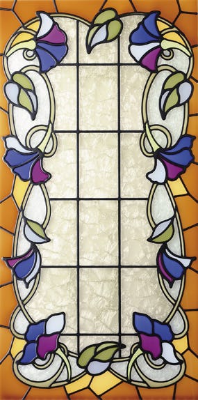 FENTON 花柄 カスタードサテンガラス 2つセット 1匹耳負傷 FENTON 花柄