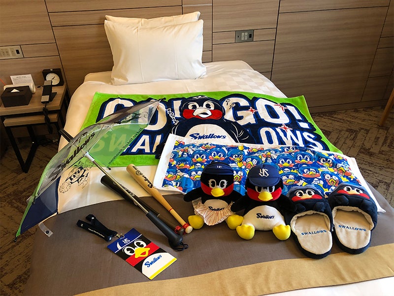 日本青年館ホテル「つば九郎支配鳥お披露目式」付き応燕宿泊プラン販売