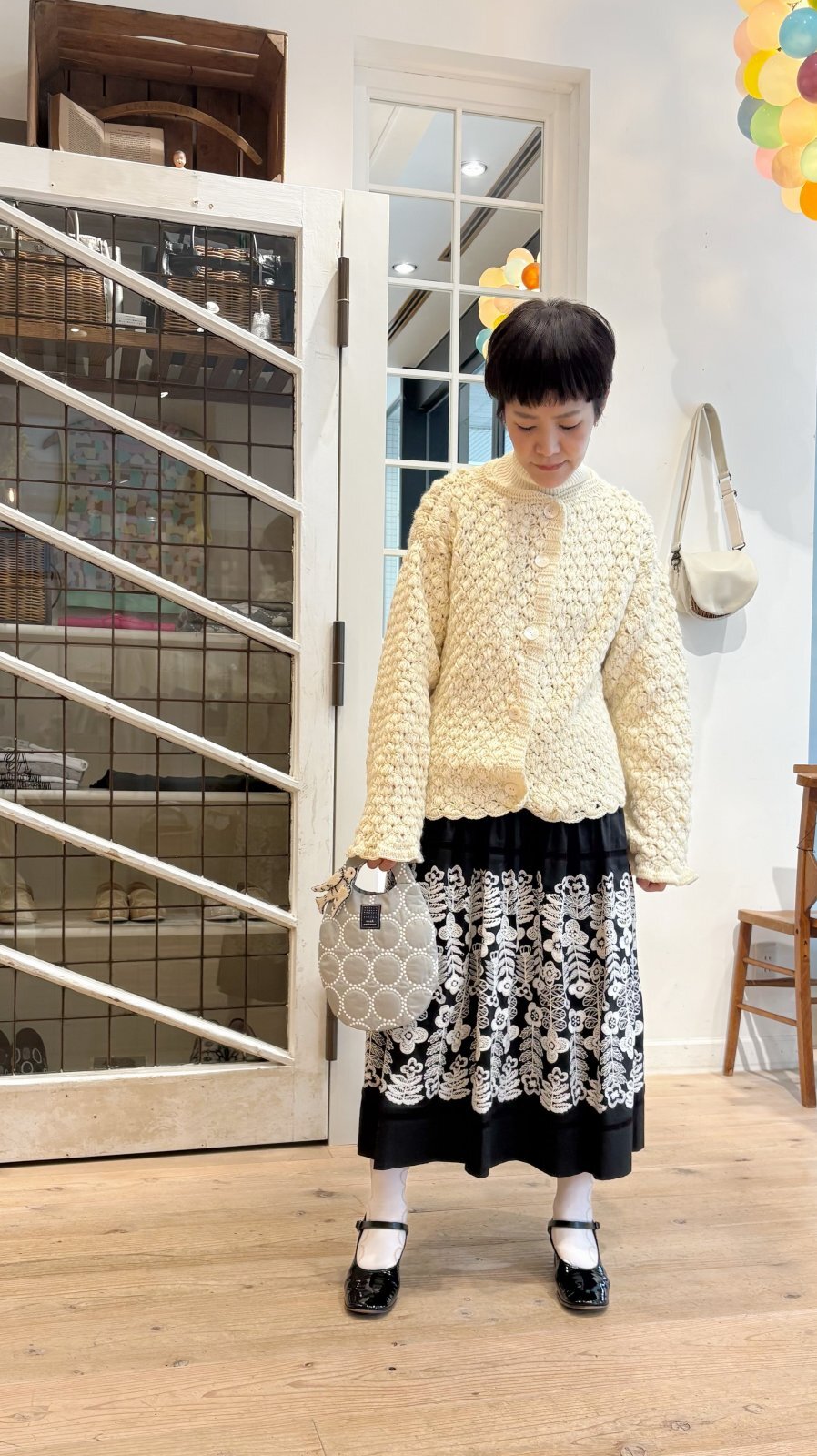 mina perhonen ミナぺルホネン swing garden スカート