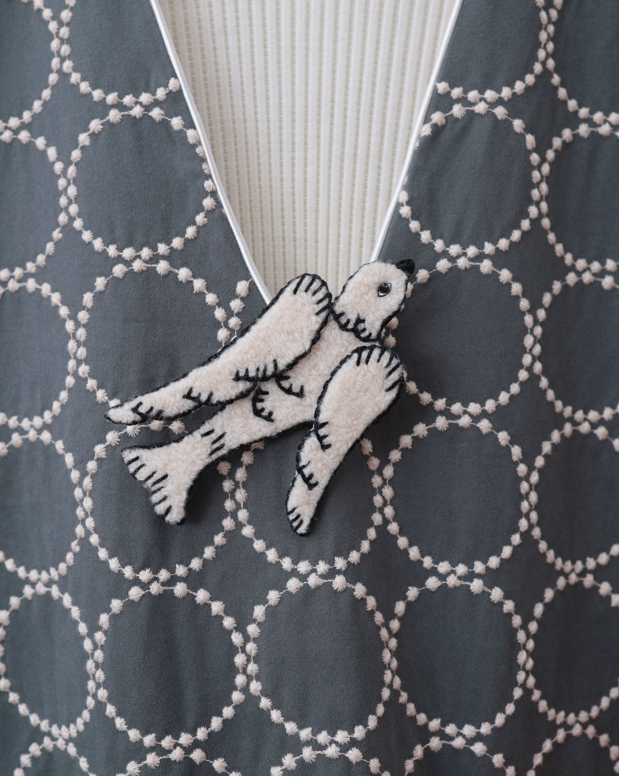 mina perhonen ミナぺルホネン wind bird コサージュ