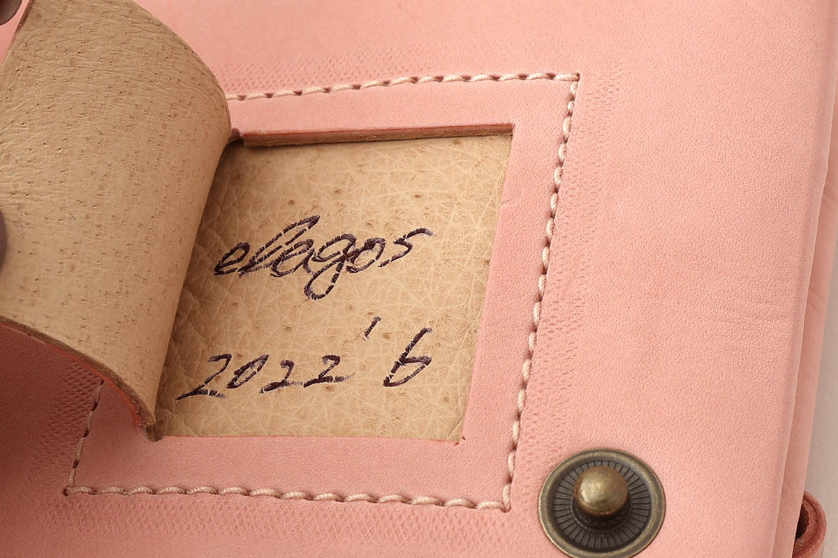 ebagos エバゴス カーフレザー ソフト長財布