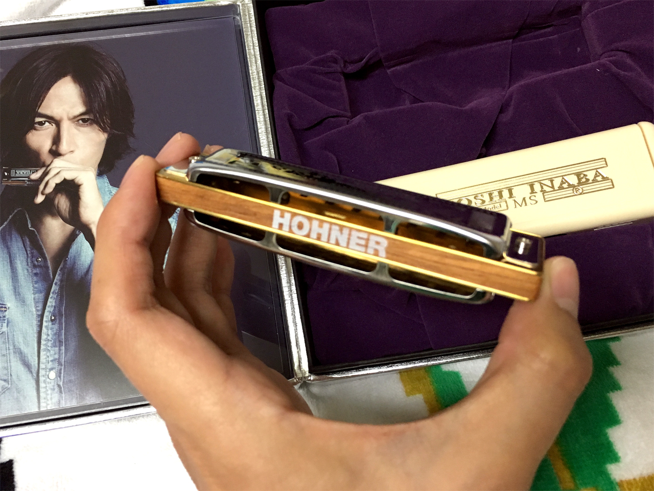 226】B'z 稲葉浩志Koshi Inaba Signature Blues 226】B'z 稲葉浩志