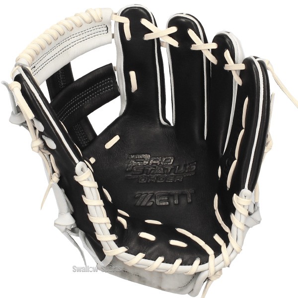 野球 グローブ S ブランド 野球グローブ 黒 ブラックレザー野球