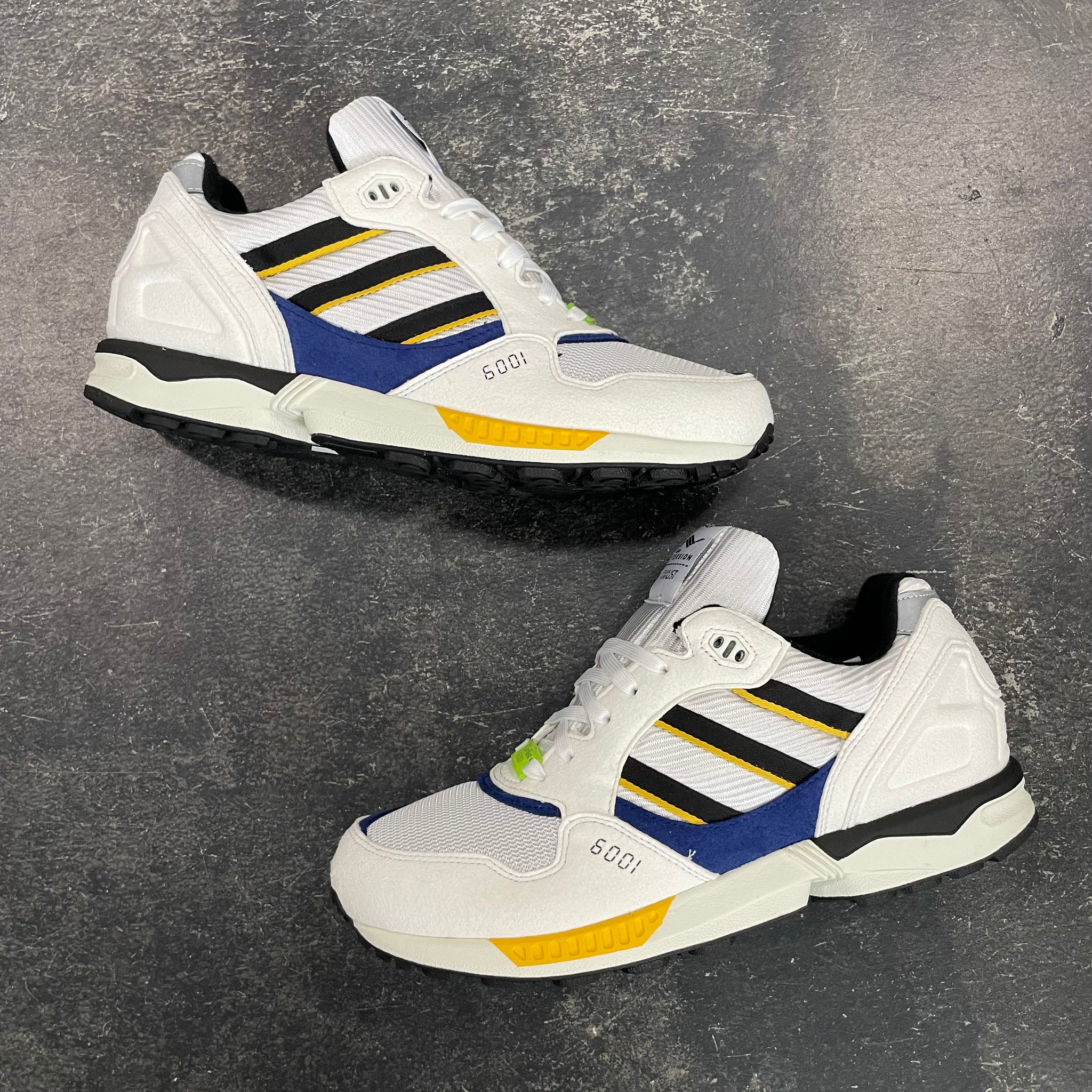 Adidas X Civilist ZX6001 B White/Black/Gold SALE – 561 Skate