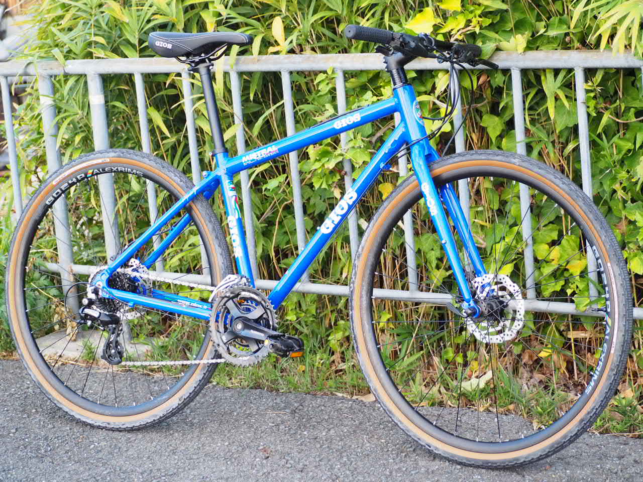 8000円引 GIOS MISTRAL クロスバイク 青 手渡し希望 GIOS ( ジオス