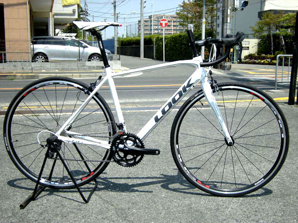 LOOK 566 XS 105コンポ ロードバイク 赤/白 700C 2011年 look 566