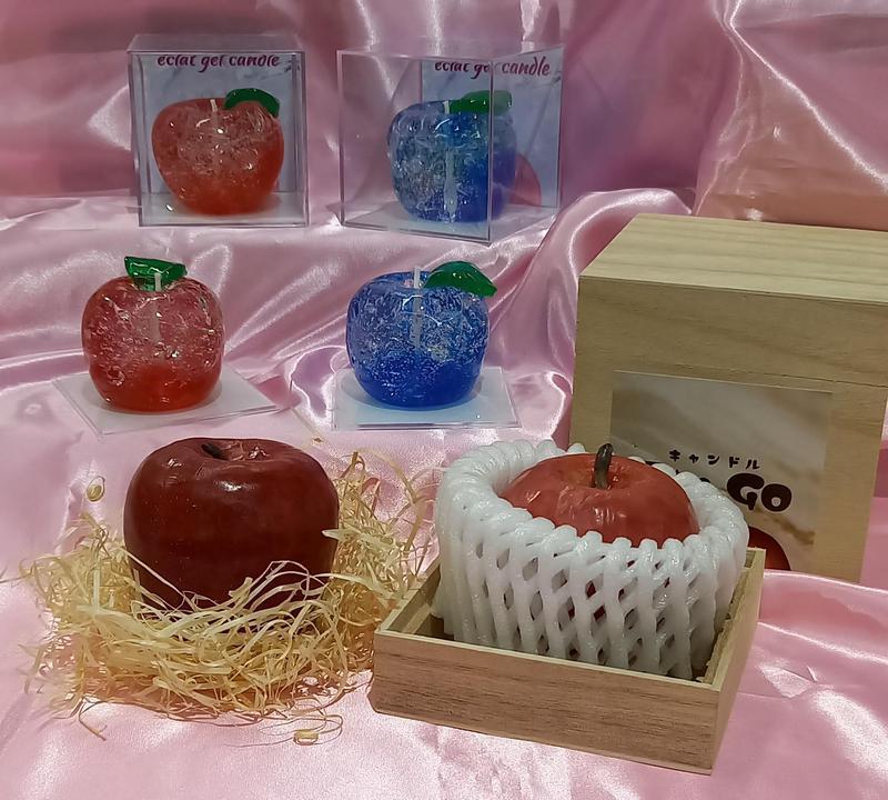 りんご」をモチーフとしたキャンドル入荷しました！ | 青森の逸品