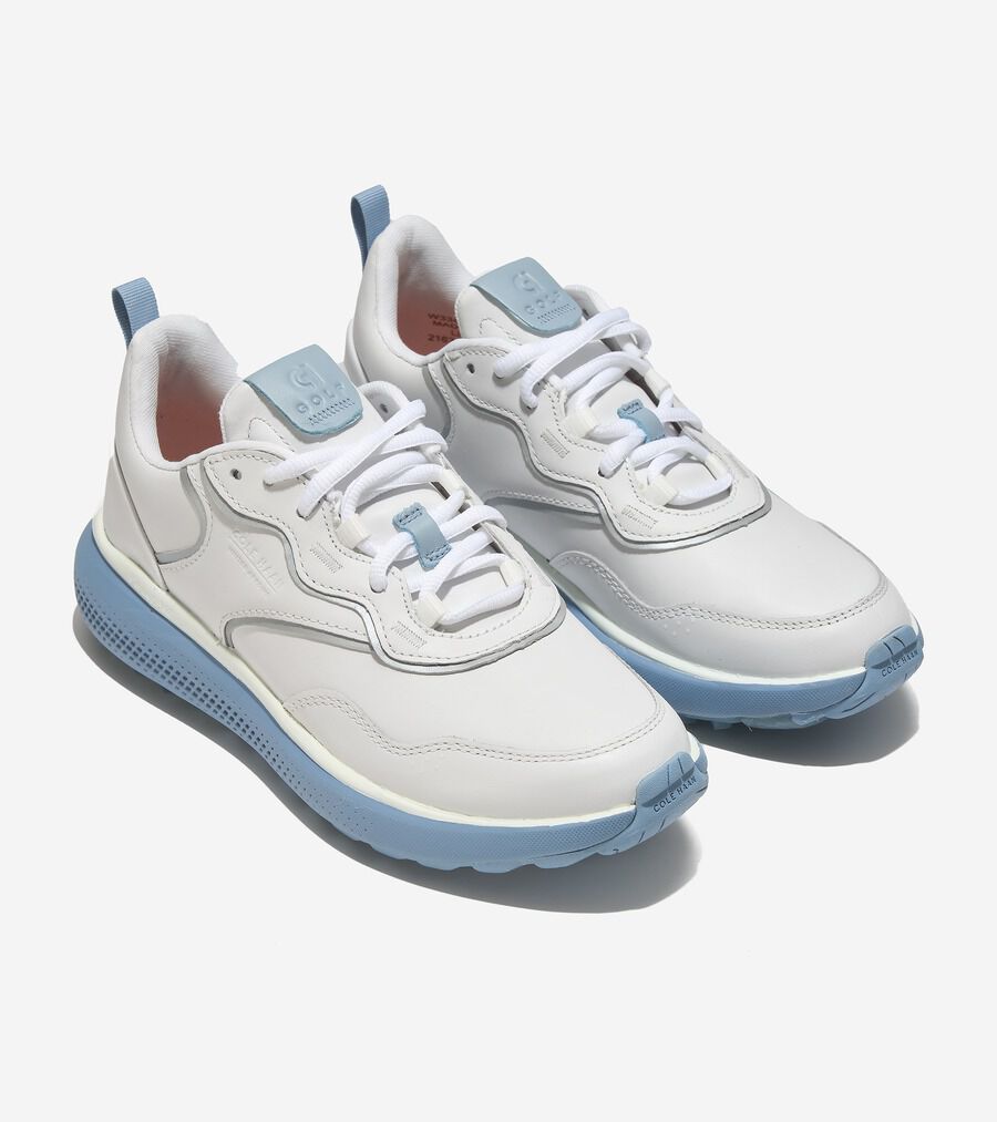 値下げColeHaan × ユナイテッドアローズ ホワイト/ブルー スニーカー