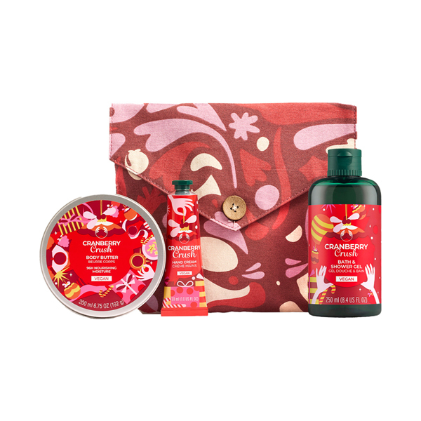 数量限定】ホリデー ボディケアセット クランベリークラッシュ / THE
