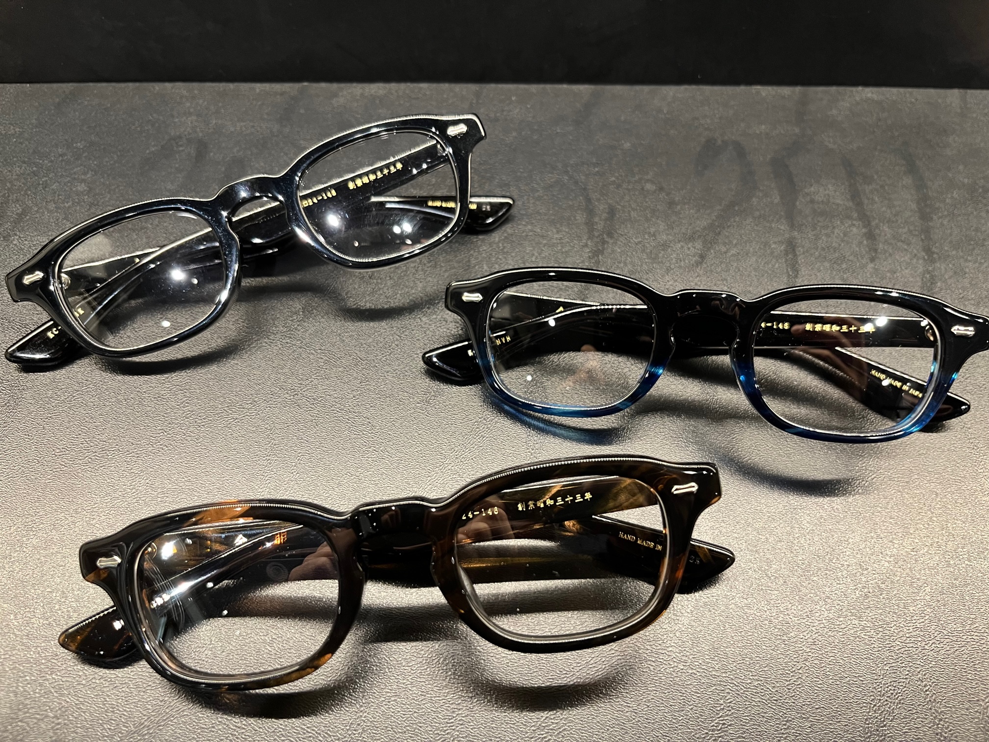 金子眼鏡 セルロイドシリーズ新作入荷：ショップニュース｜コクーン