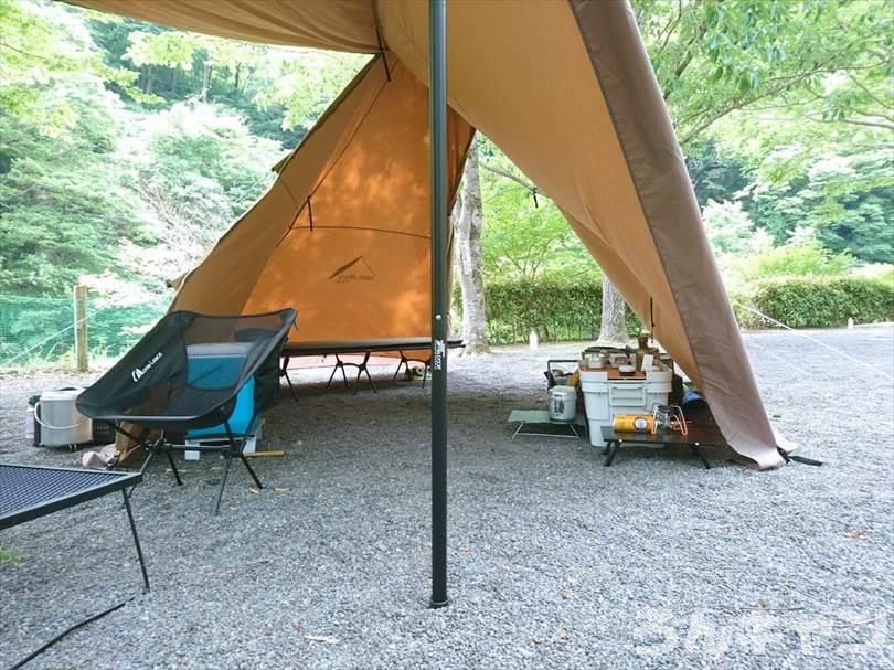 便利】FIELDOORのアルミテントポールを徹底レビュー｜直径32mmで太くて