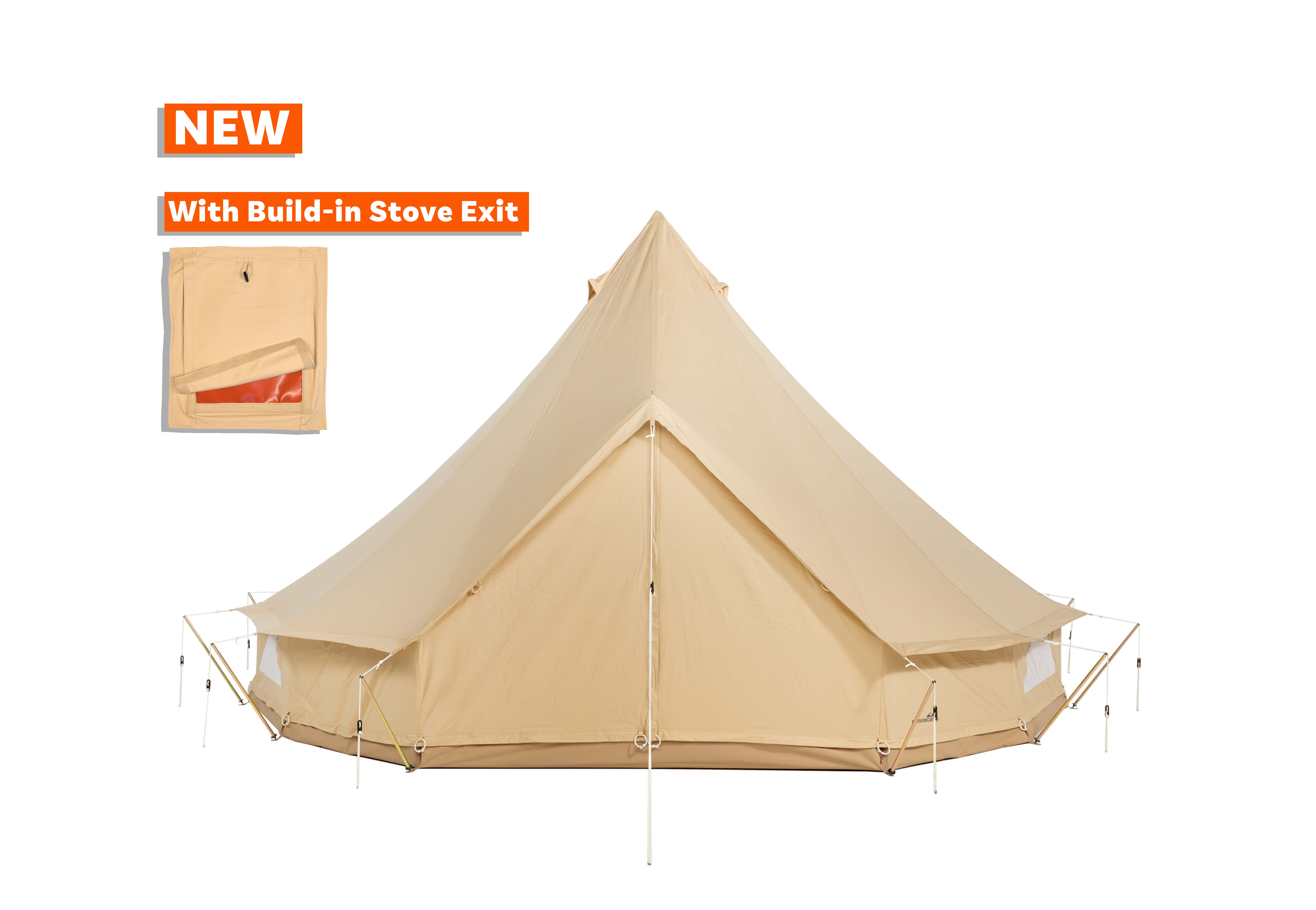 Sibley ProTech 500: 広大で機能的なベルテント | CanvasCamp