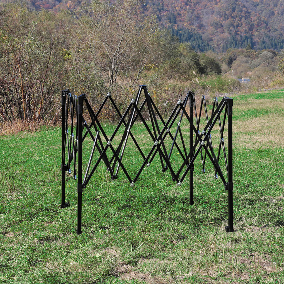 クイックシェード250UV-Sブラック(キャスターバッグ付) - アウトドア