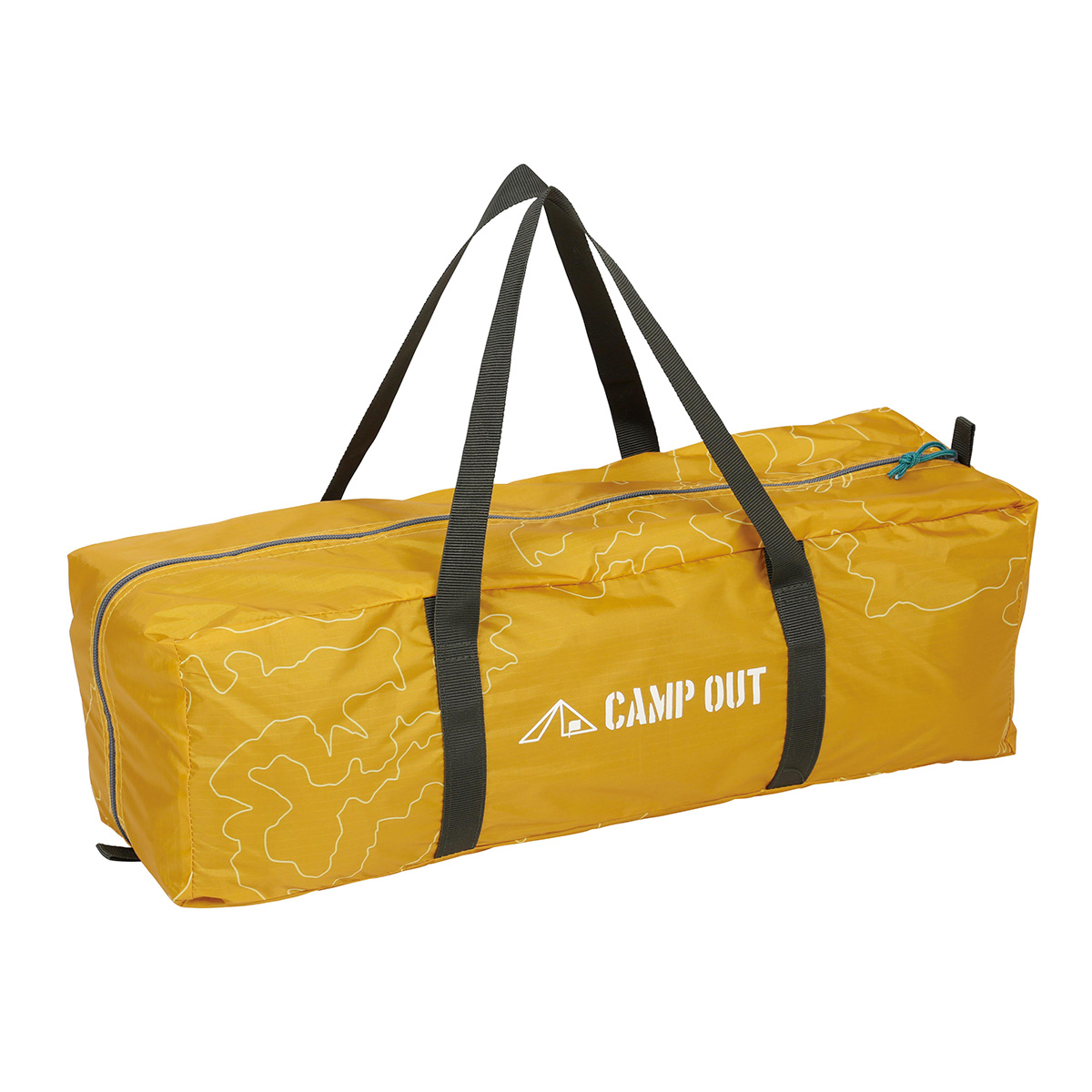 キャンプアウト アルミドームテント3UV（オールドイエロー