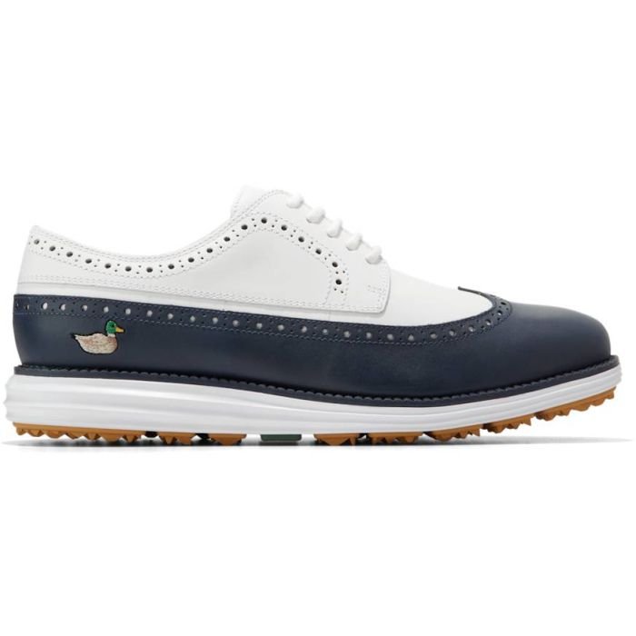 Cole Haan OriginalGrand Wingtop Oxford Golf Shoes Navy/Yellow