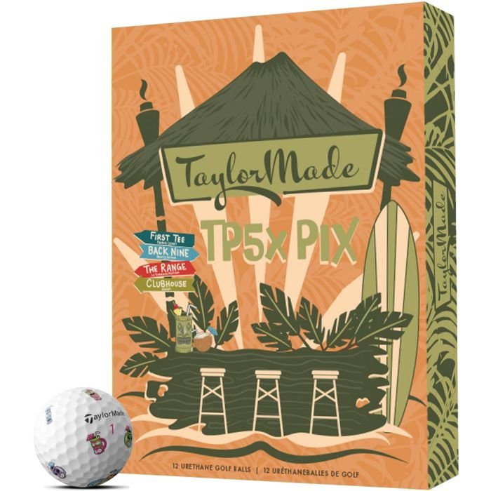 TaylorMade TP5x pix Tiki Golf Balls - Carl's Golfland
