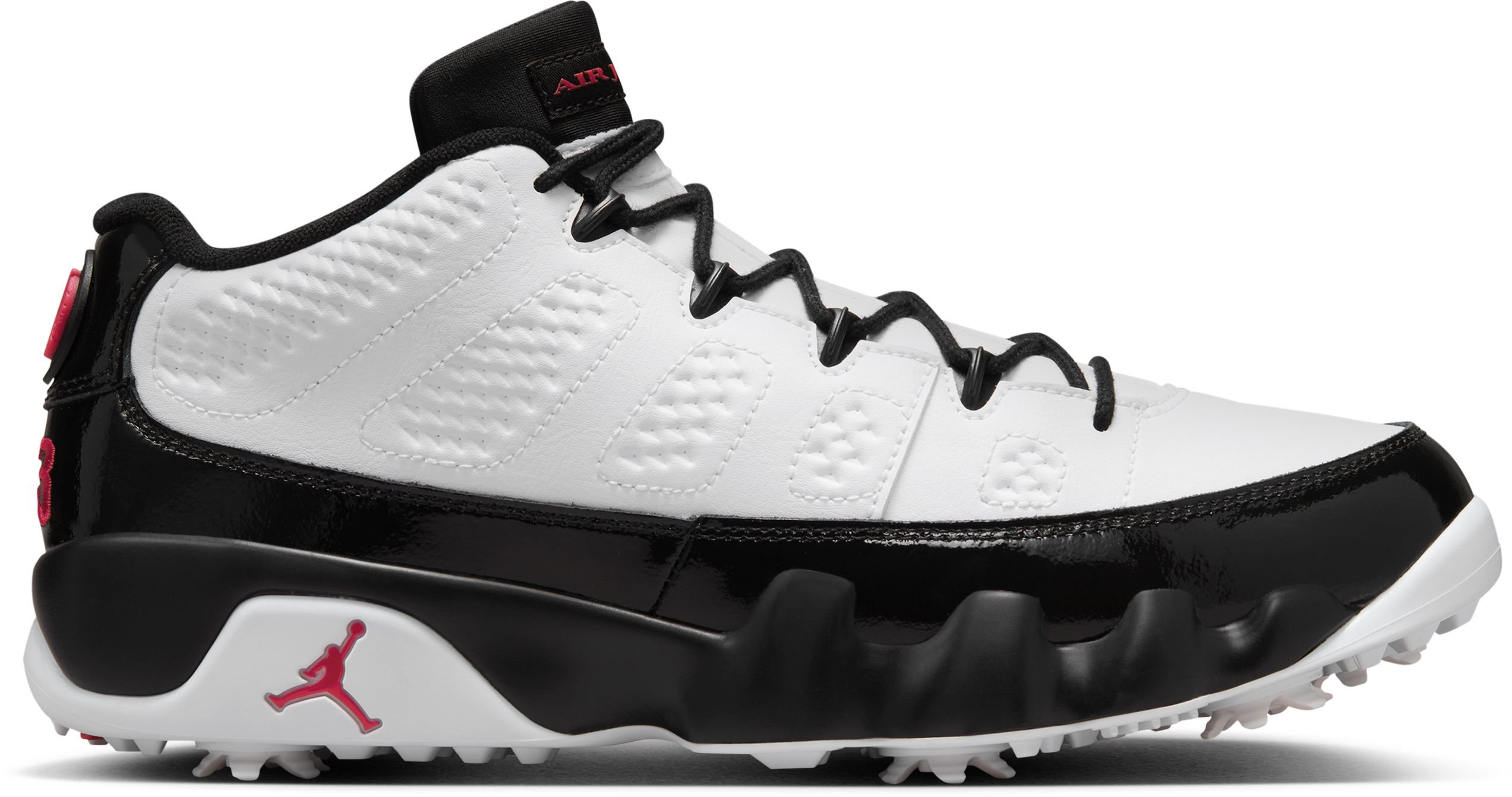 Nike Air Jordan 9 G Golf Shoes White/Fire Red/Black/Cool Grey