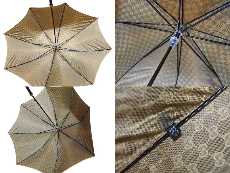 GUCCI umbrella グッチ 傘 かさ ユニセックス グッチ GUCCI オールド