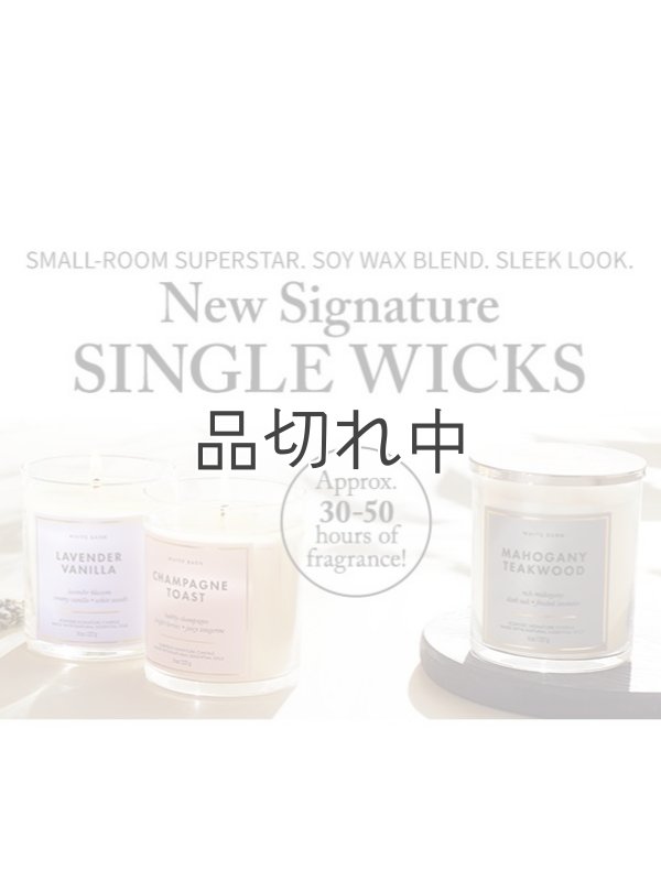 Bath&BodyWorks】シグネチャー1-wickキャンドル（8oz）：Into the
