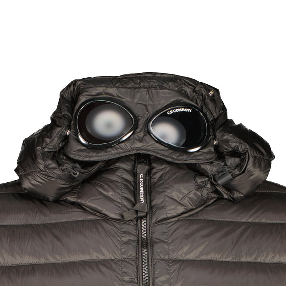 C.P. Company | D.D. Shell Goggle Down Jacket - Black