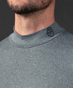 BLACK】蓄熱機能付き裏起毛インナー長Tシャツ | カステルバジャック