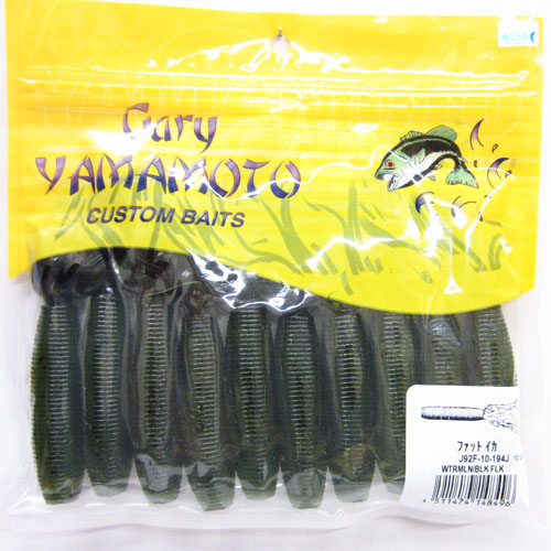 ゲーリーヤマモト ファットイカ (Fat Ika 92F) 194J WTRMLN/BLK FLK