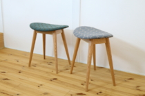 ミナペルホネン・タンバリン生地のスツール｜限定仕様の受注会 | 神戸
