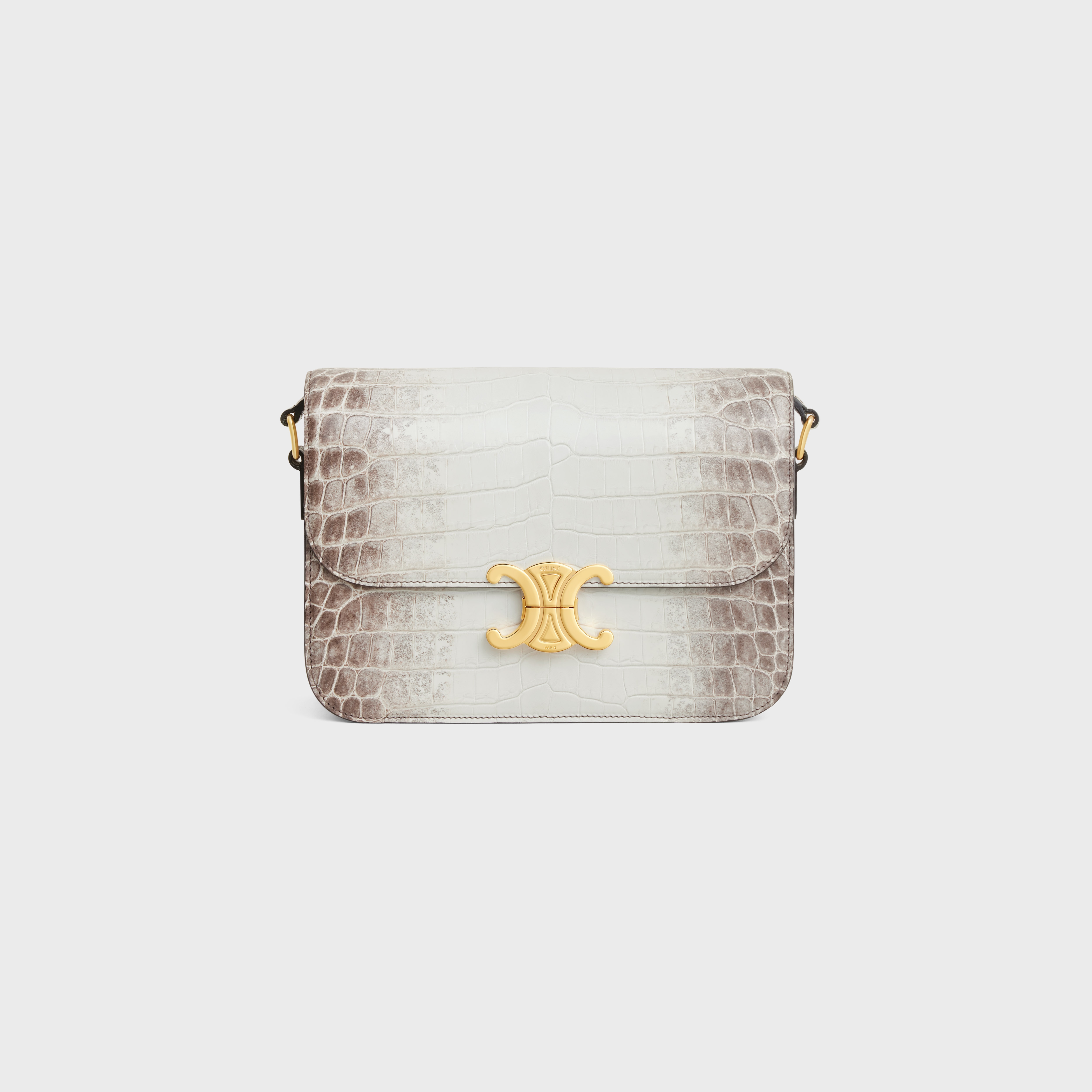 CLASSIQUE TRIOMPHE BAG in Niloticus Crocodile - NATURAL | CELINE