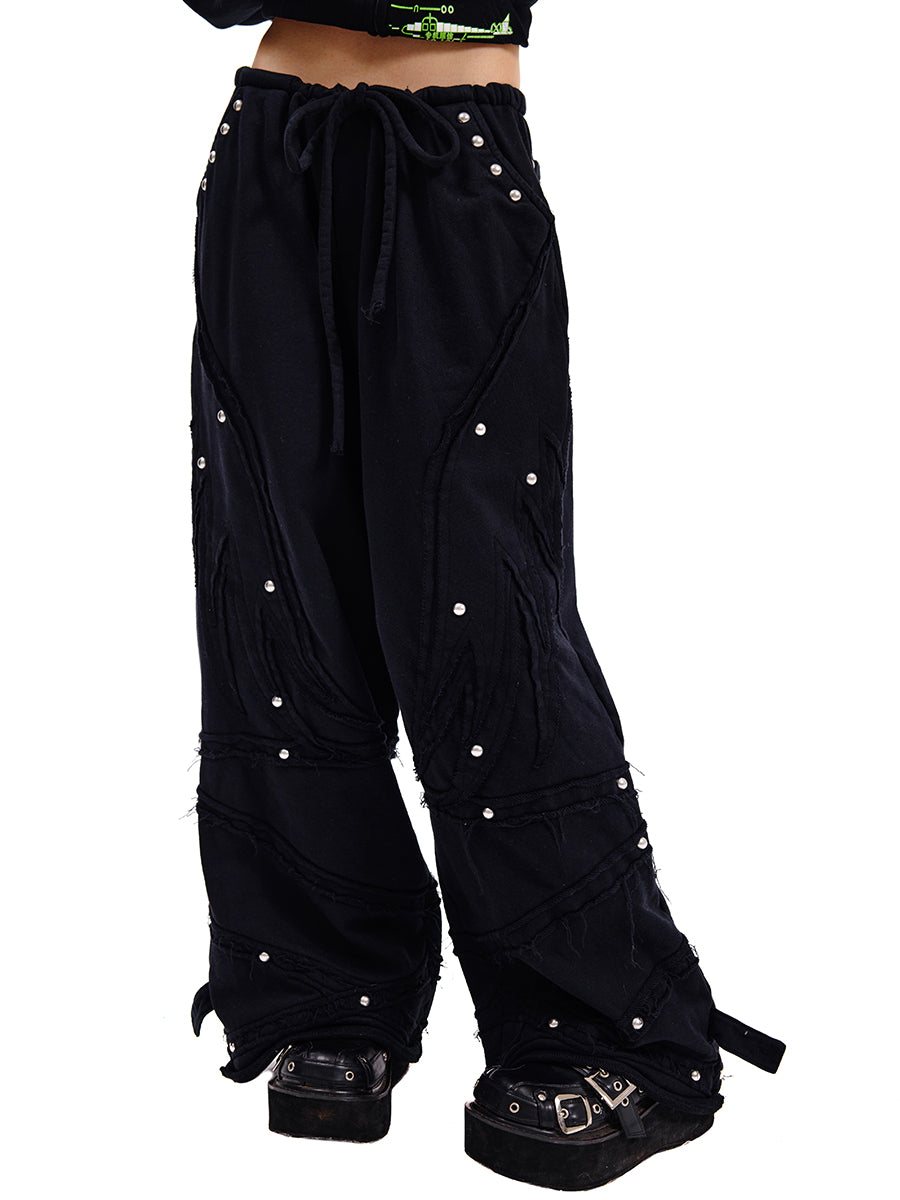 WINGS PATCHWORK SWEATPANTS – CFIERCE
