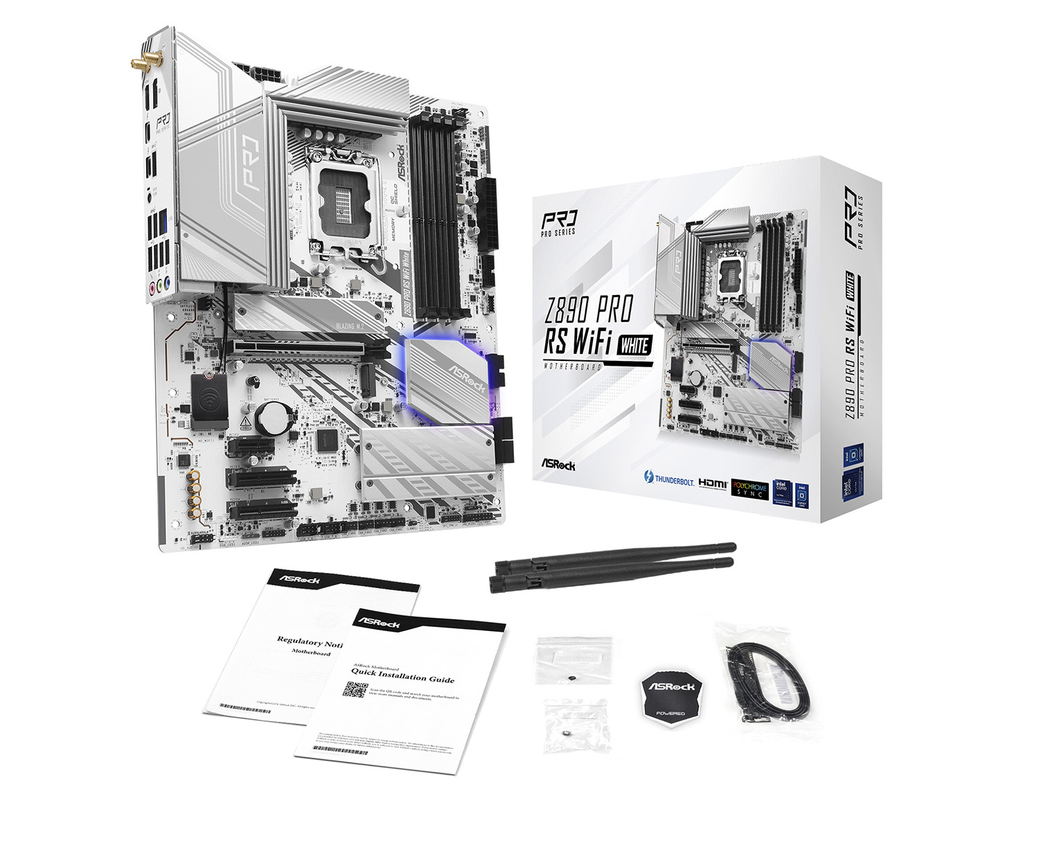 Z890 Pro RS WiFi White | Z890 Pro RS WiFi White | ASRock