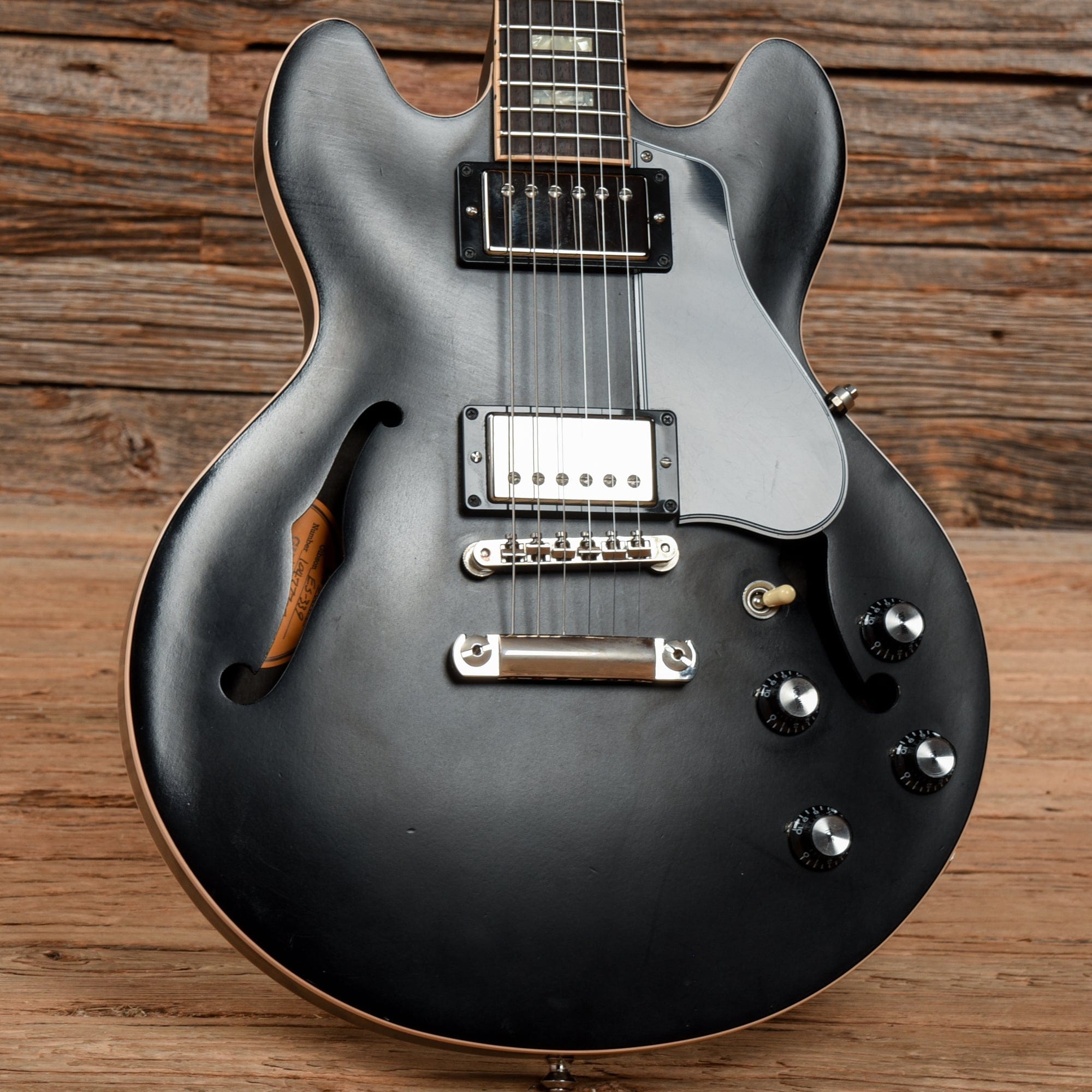 Gibson ES-339 Satin Satin Ebony 2017 – Chicago Music Exchange