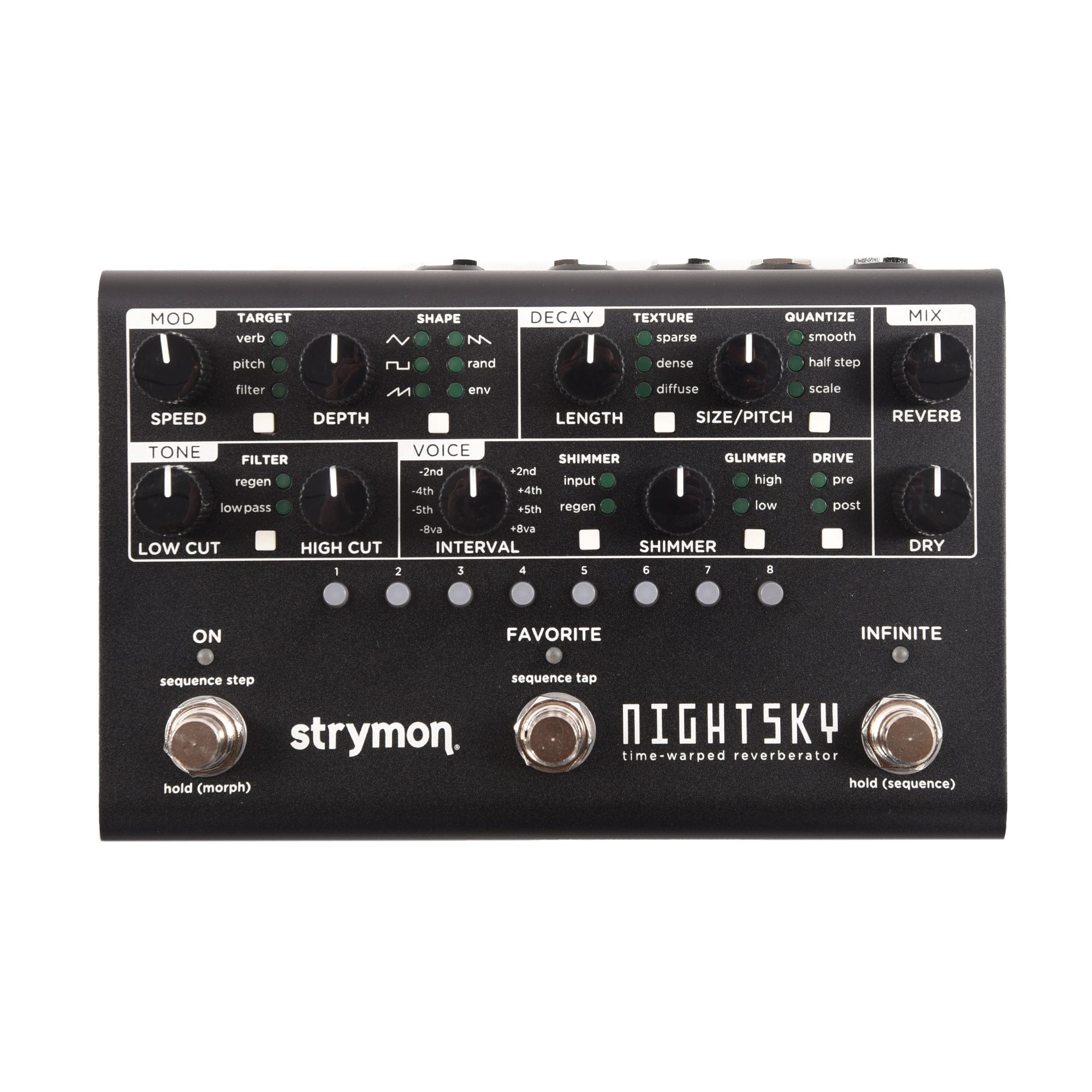 Strymon Limited Edition Midnight NightSky Reverberator Pedal