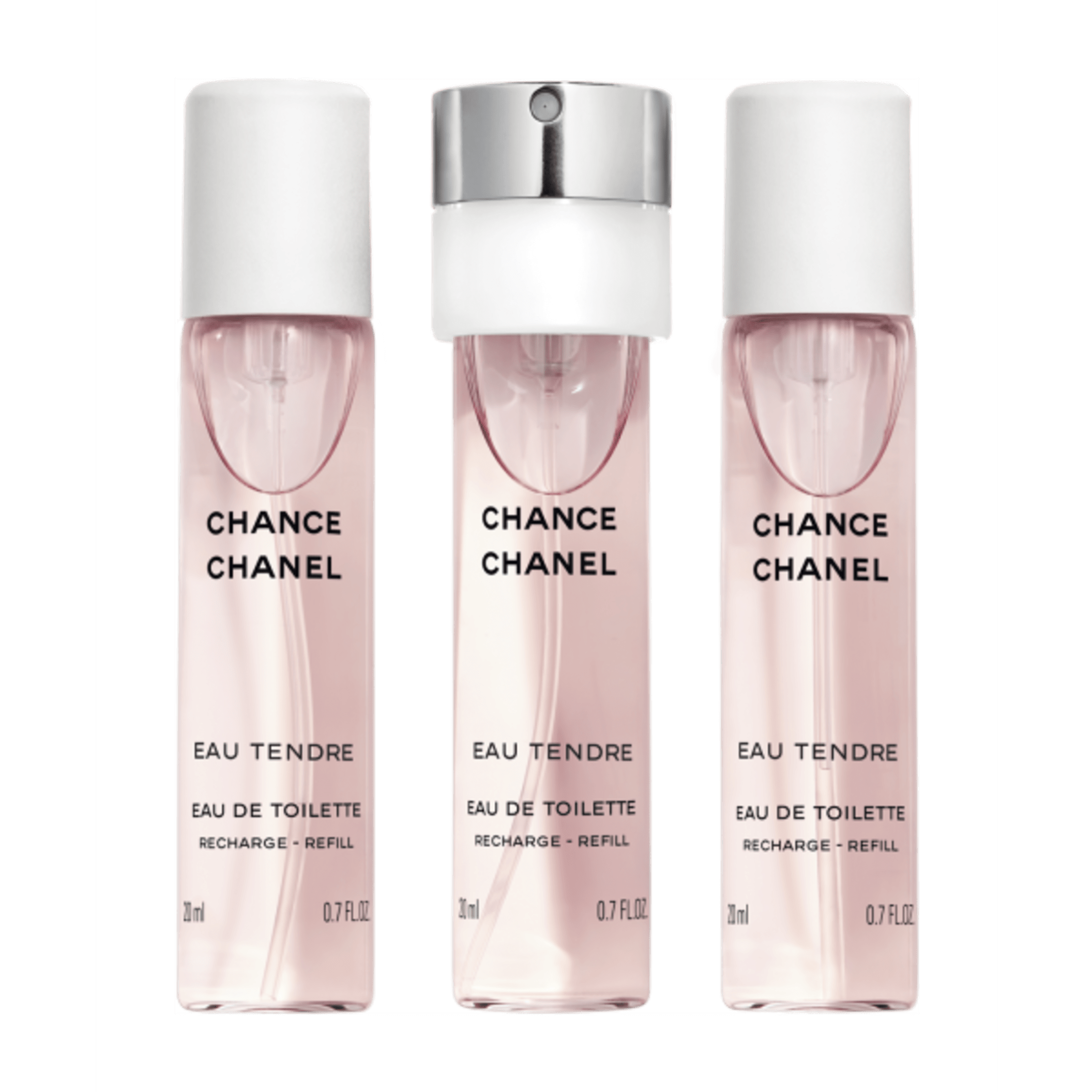 CHANCE EAU TENDRE TWIST AND SPRAY Refil - 3x20ml | CHANEL