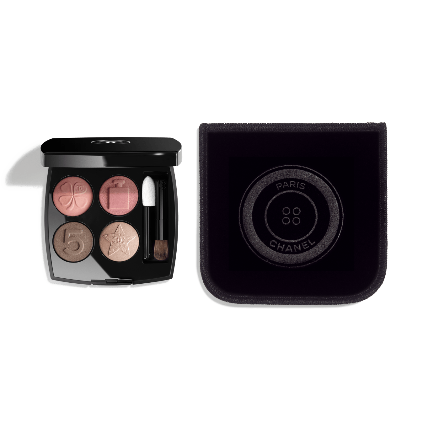 LES 4 OMBRES BOUTONS Multi-effect quadra eyeshadow 209 - Boutons